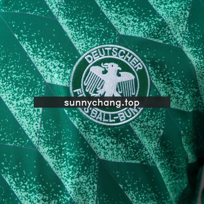 Germany 1990/1991 Away Retro Long Sleeve Jersey - 图片 6