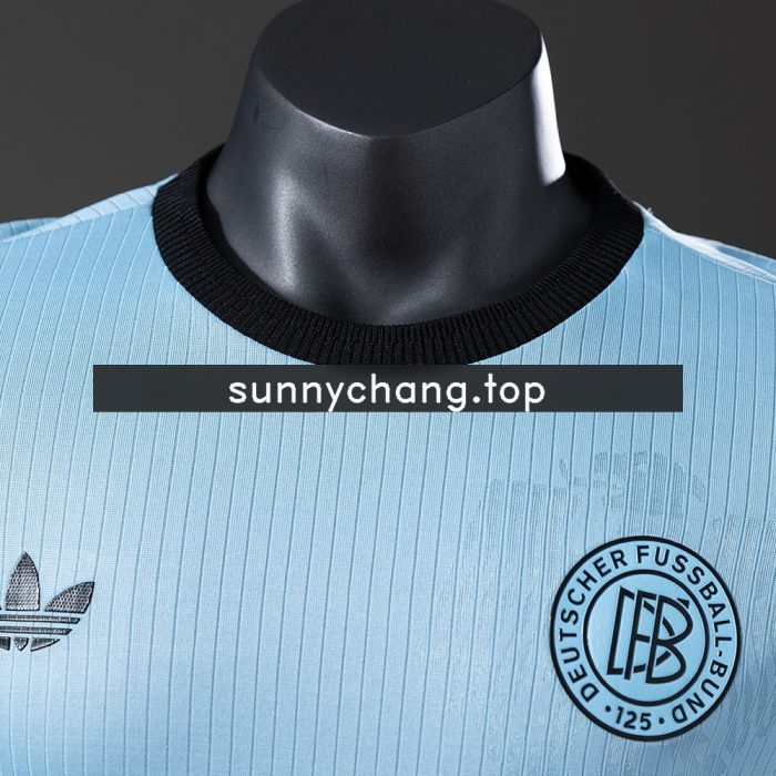 Germany 125th Anniversary Edition Blue Player Version Jersey - 图片 6