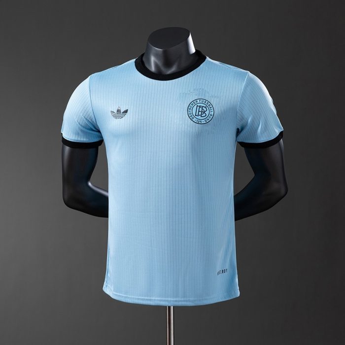 Germany 125th Anniversary Edition Blue Player Version Jersey - 图片 8