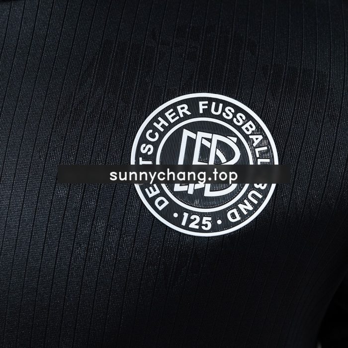 Germany 125th Anniversary Edition Black Player Version Jersey - 图片 5
