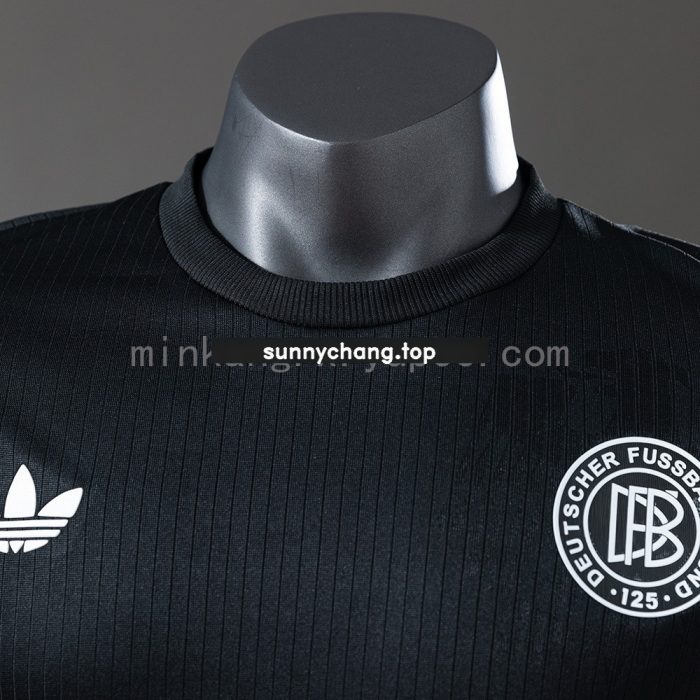 Germany 125th Anniversary Edition Black Player Version Jersey - 图片 6