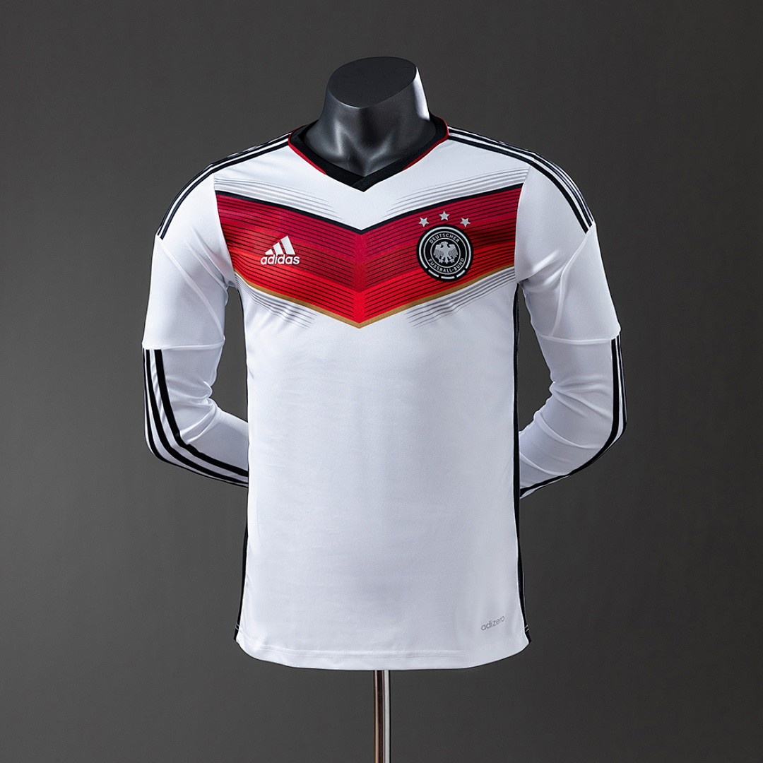 Germany 2014 Home Long Sleeve Player Version Jersey