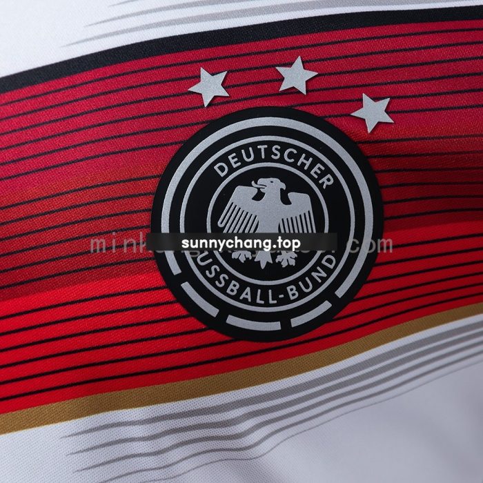 Germany 2014 Home Long Sleeve Player Version Jersey - 图片 5