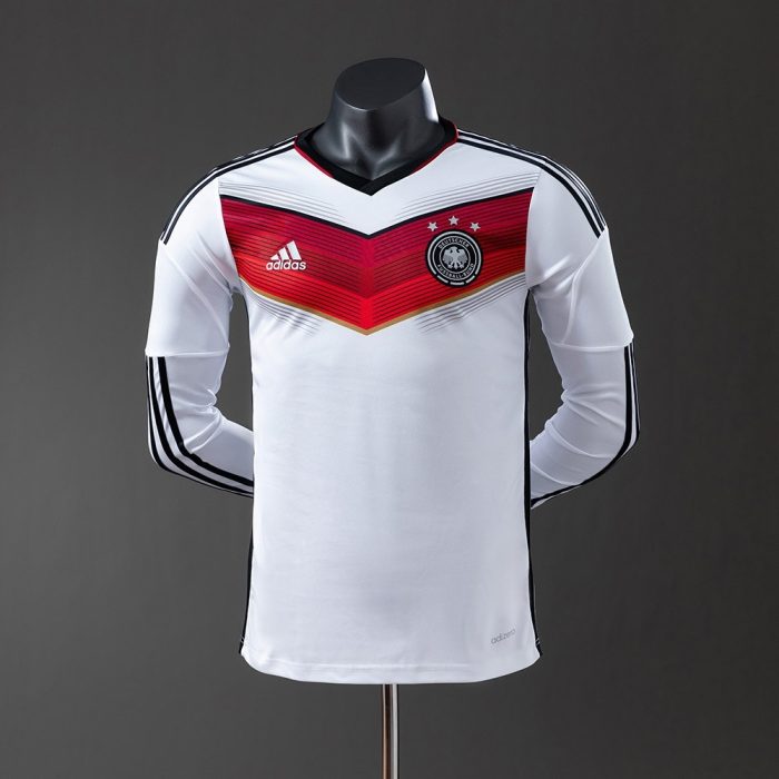 Germany 2014 Home Long Sleeve Player Version Jersey - 图片 8