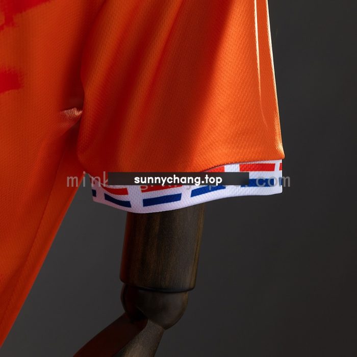 Netherlands 1996 Home Retro Shirt - 图片 2