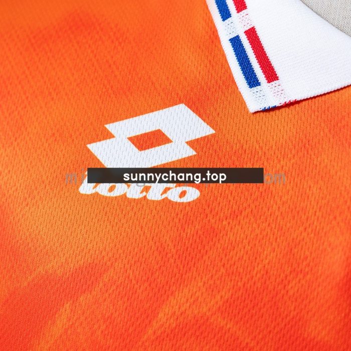 Netherlands 1996 Home Retro Shirt - 图片 3