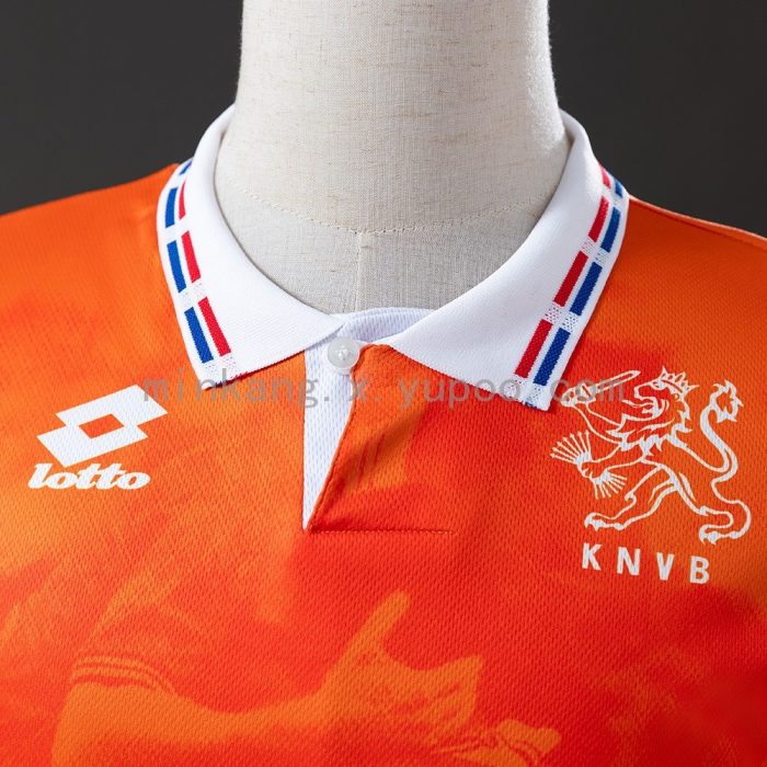 Netherlands 1996 Home Retro Shirt - 图片 5