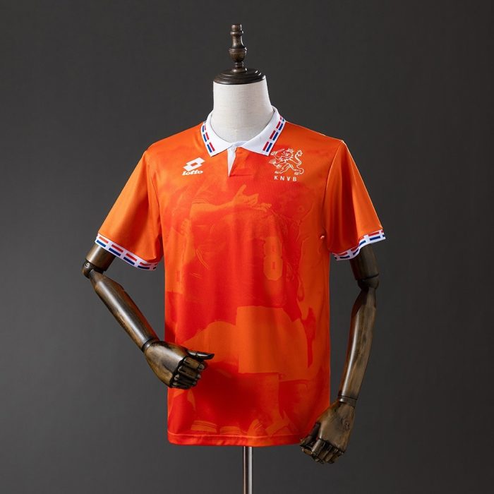 Netherlands 1996 Home Retro Shirt - 图片 7