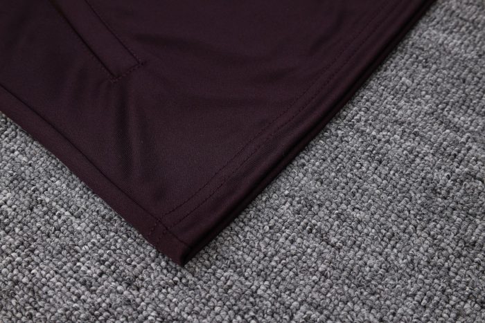Germany 22/23 Long Zip Jacket Dark Brown - 图片 4