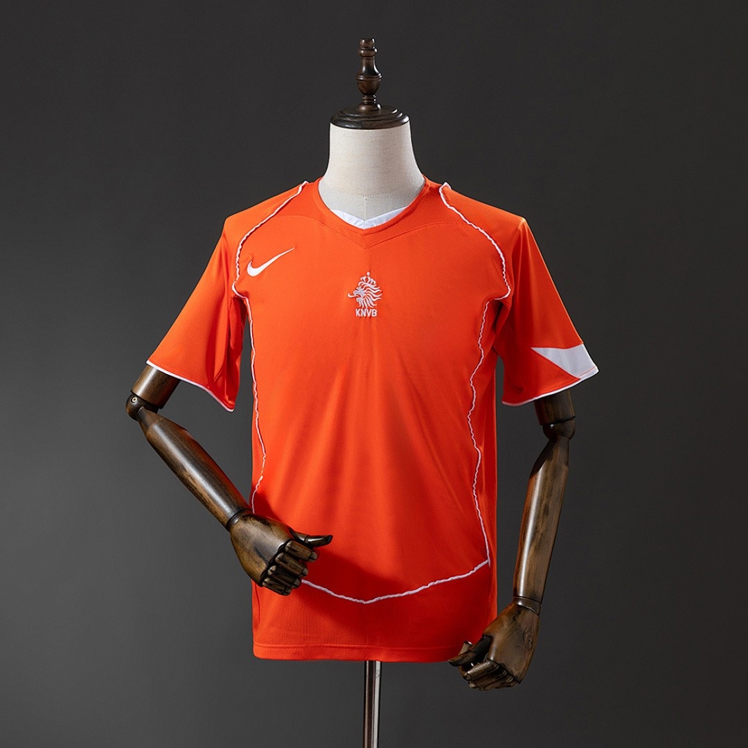 Netherlands 2004 Home Retro Jersey