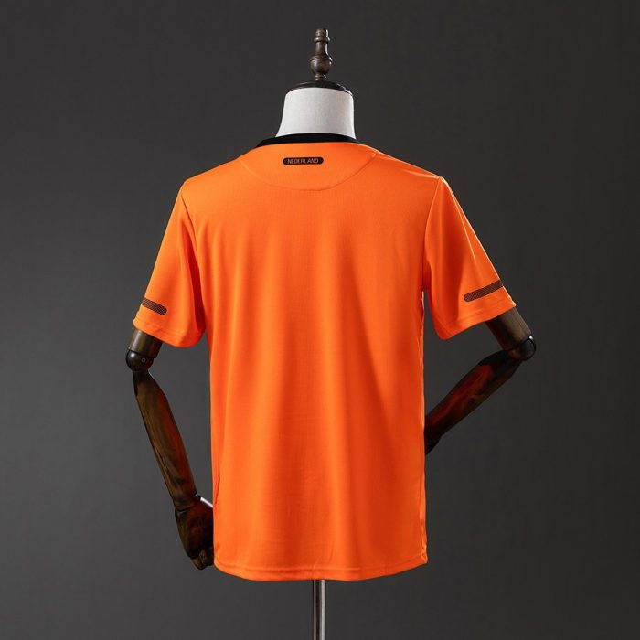 Netherlands 2010 Home Retro Jersey - 图片 6