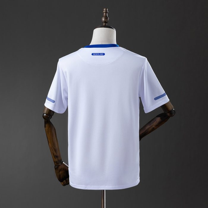 Netherlands 2012 Away Retro Jersey - 图片 6