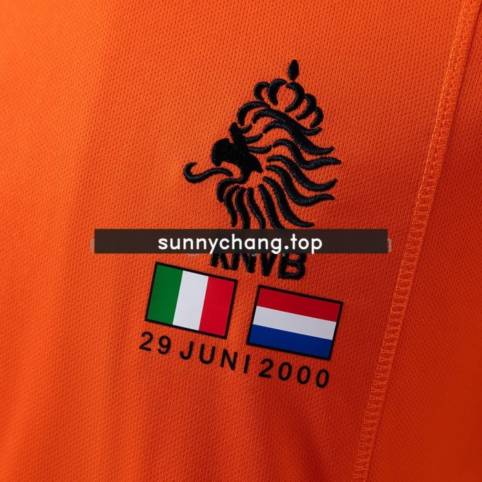 Netherlands 2000 Home Retro Shirt - 图片 4