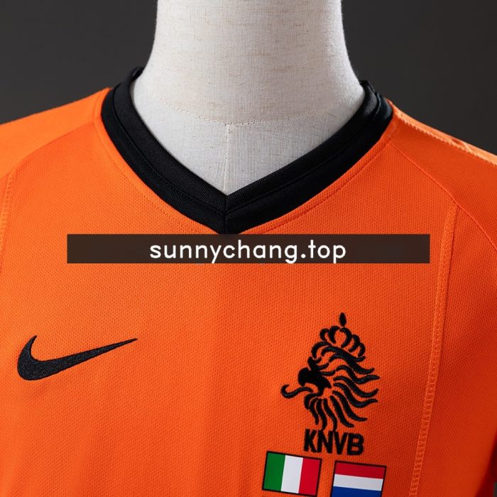 Netherlands 2000 Home Retro Shirt - 图片 5