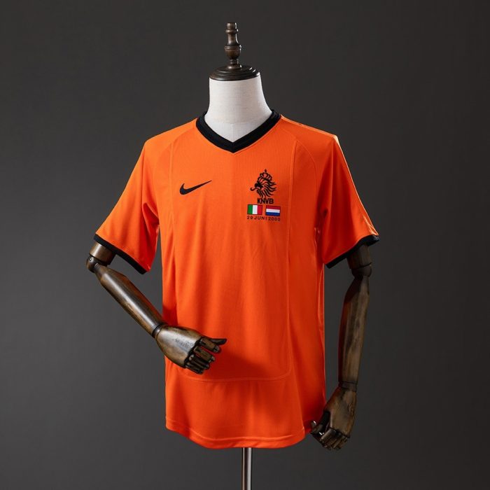 Netherlands 2000 Home Retro Shirt - 图片 7