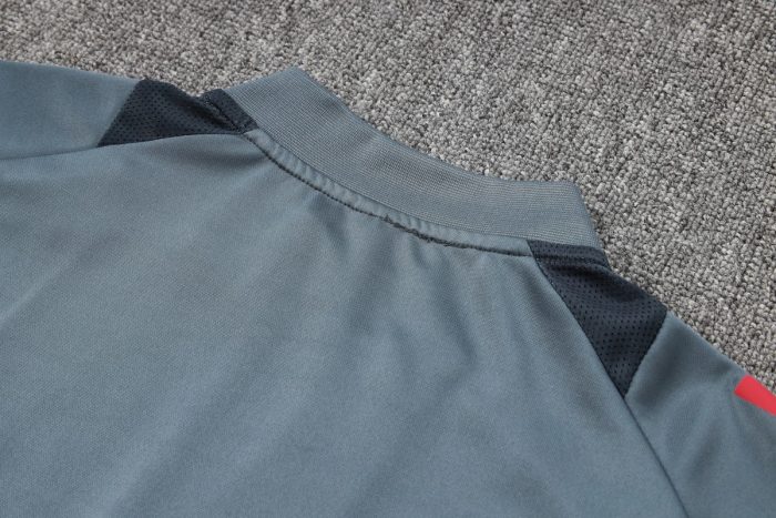 Germany 24-25 Half-Zip Jacket Dark Gray - 图片 5