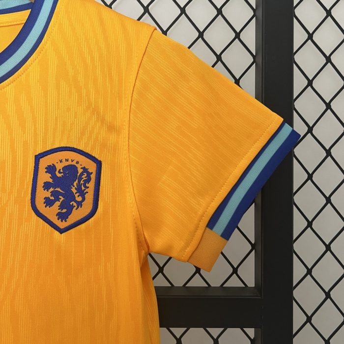 2024 Netherlands Home Kids Jersey - 图片 2