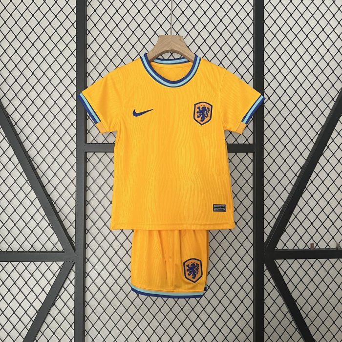 2024 Netherlands Home Kids Jersey - 图片 4