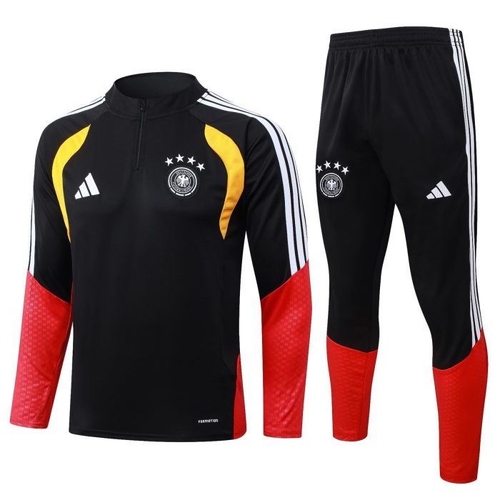 Germany Black Half-Zip Jacket - 图片 8