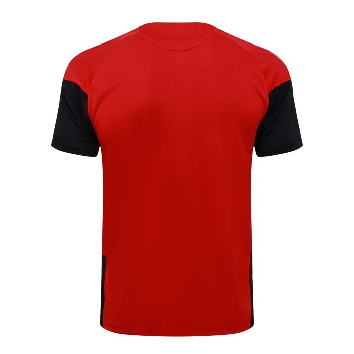 Germany 26/27 Red Short Sleeve Training Shirt - 图片 7