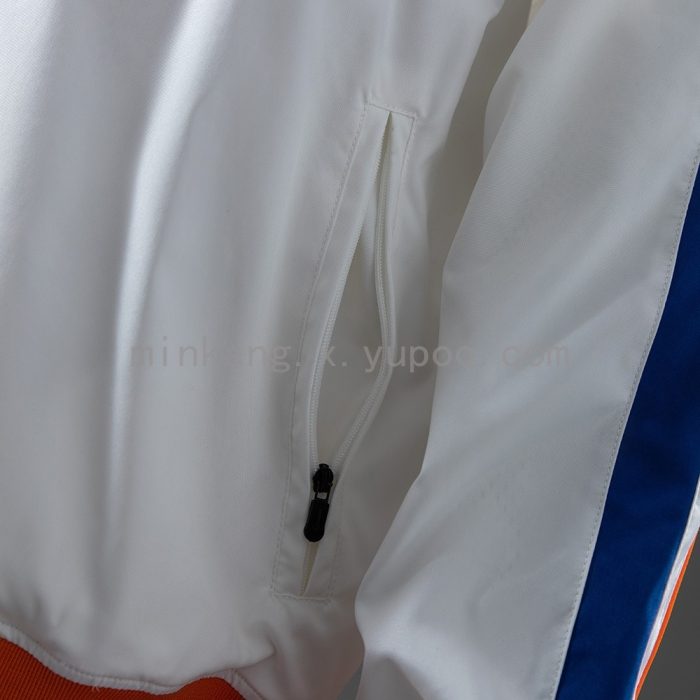 Netherlands 2010-2011 Windbreaker - White - 图片 4
