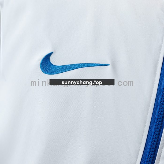 Netherlands 2010-2011 Windbreaker - White - 图片 7