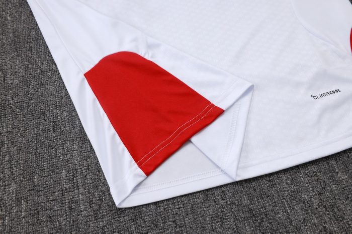 Germany White Short Sleeve Training Suit - 图片 5