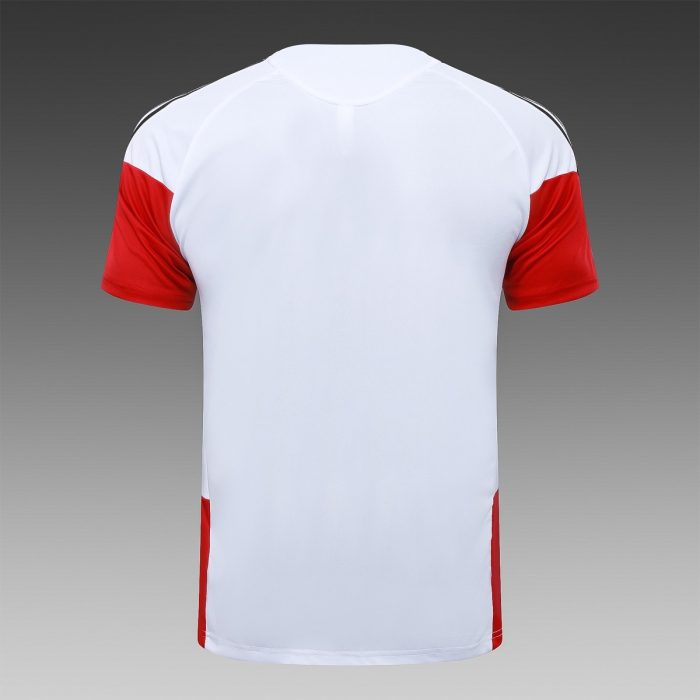 Germany White Short Sleeve Training Suit - 图片 8