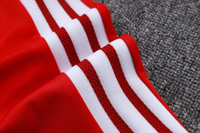 Germany Red Long Zipper Jacket - 图片 5