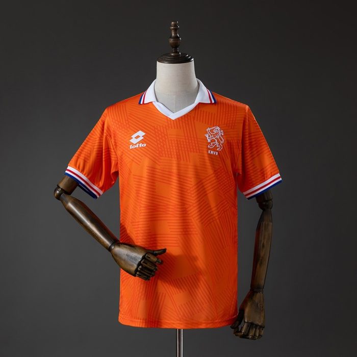 Netherlands 1994 Home Retro Jersey - 图片 2