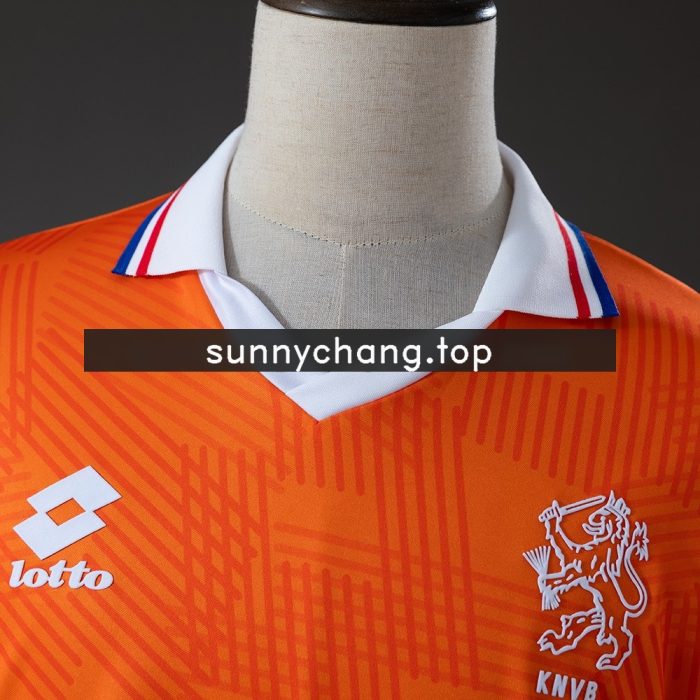 Netherlands 1994 Home Retro Jersey - 图片 7