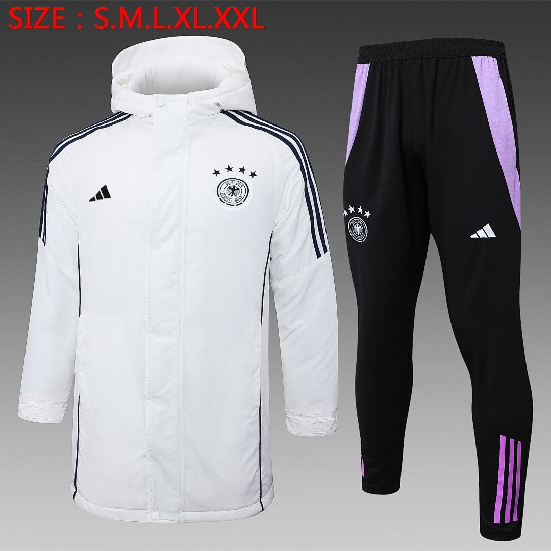 Germany 24-25 White Cotton Jacket