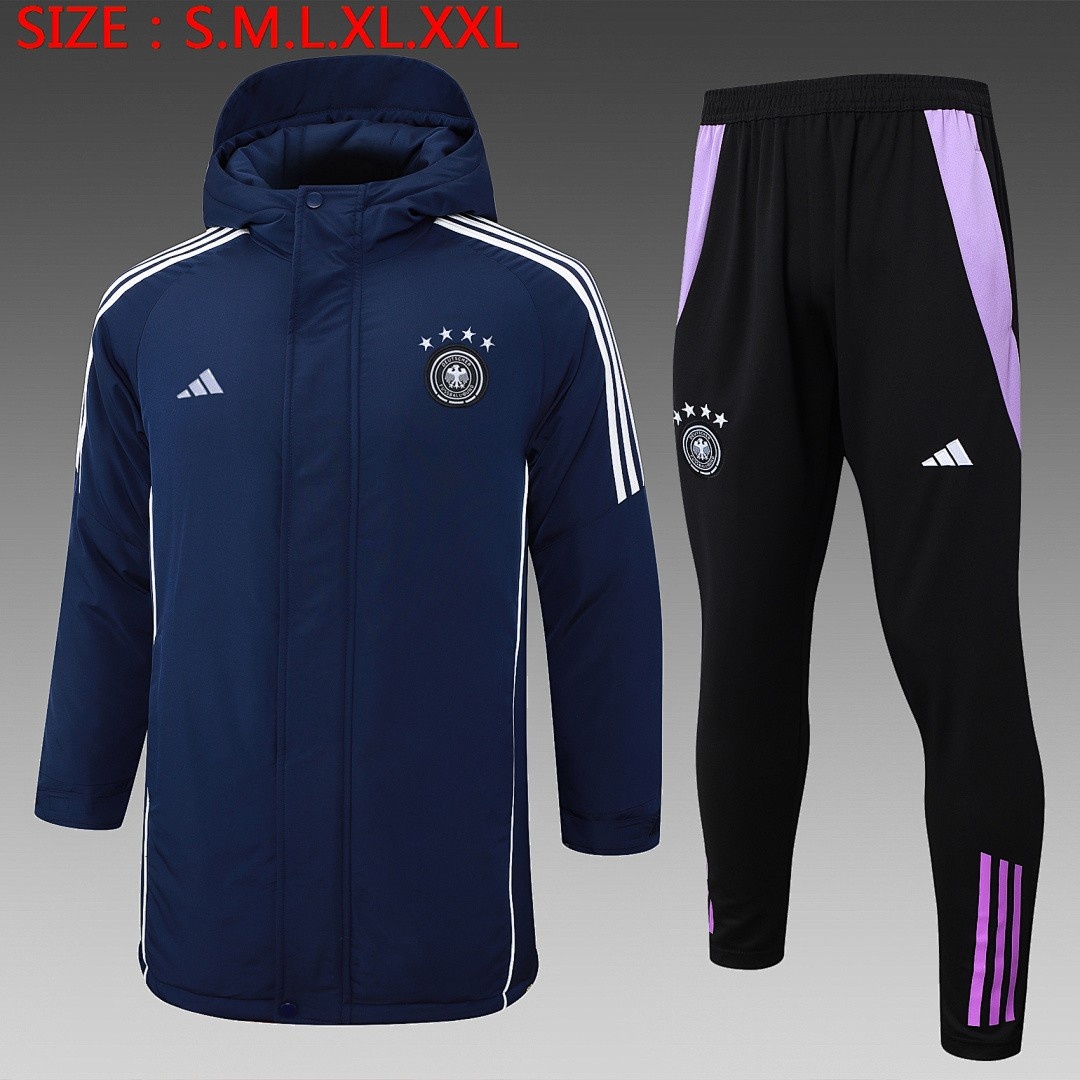 Germany 24/25 Cotton Jacket Navy Blue