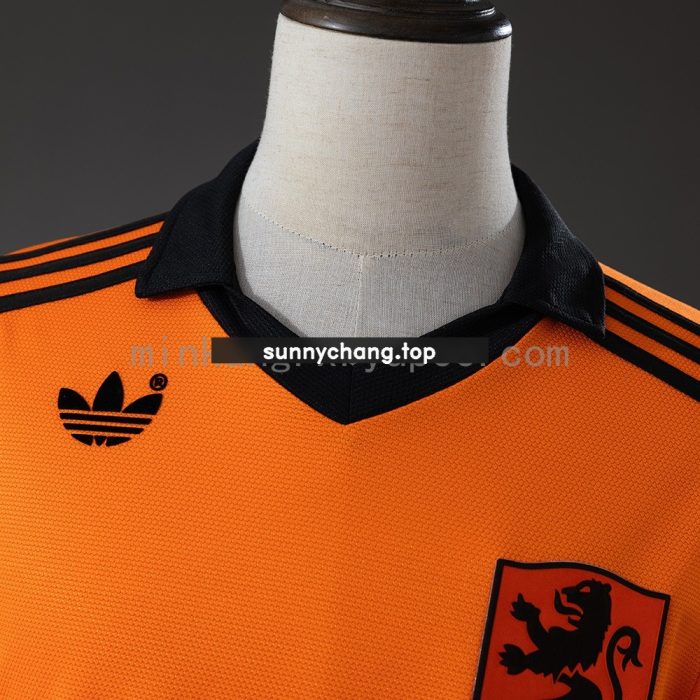 Netherlands 1978-1980 Home Retro Jersey - 图片 6