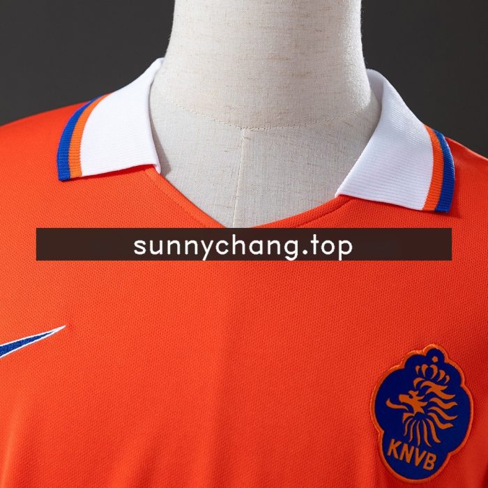 Netherlands 1997/1998 Home Retro Jersey - 图片 6