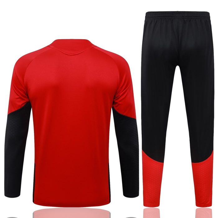 Germany Red Half-Zip Jacket - 图片 7