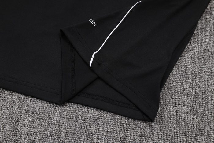 Germany Black Short Sleeve Training Suit - 图片 4