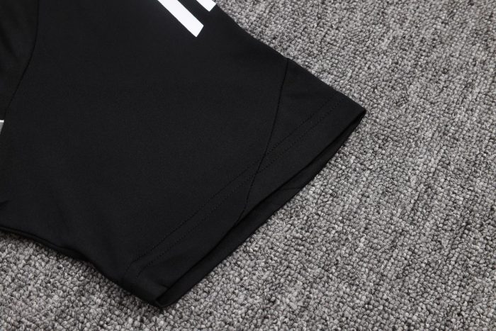 Germany Black Short Sleeve Training Suit - 图片 5