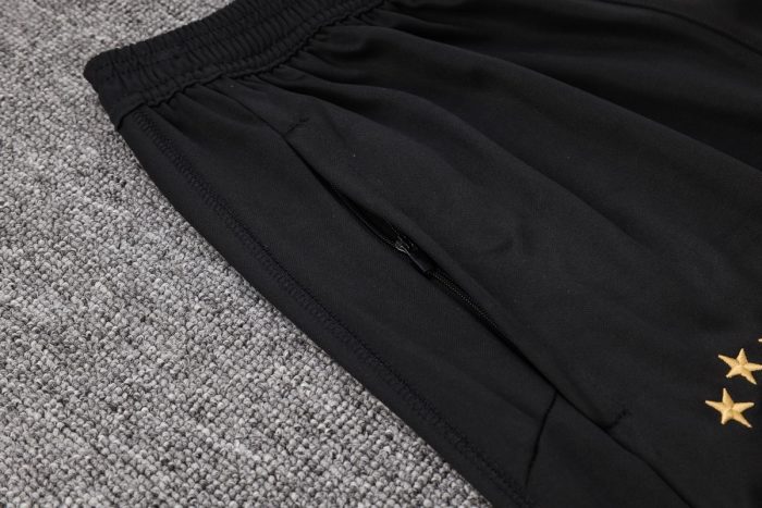 Germany 22/23 High Neck Black Long Zip Jacket - 图片 2