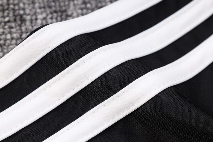 Germany 22/23 High Neck Black Long Zip Jacket - 图片 5