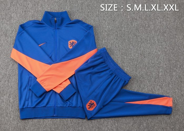 Netherlands 24-25 Long Zipper Jacket - 图片 2