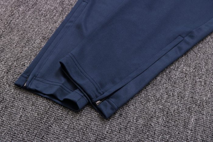 Netherlands 22-23 Royal Blue Short Sleeve Training Suit - 图片 2