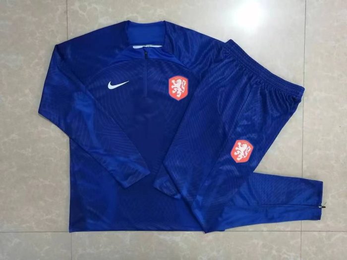 Netherlands 22/23 Half-Zip Jacket (Spray Ink) - 图片 9
