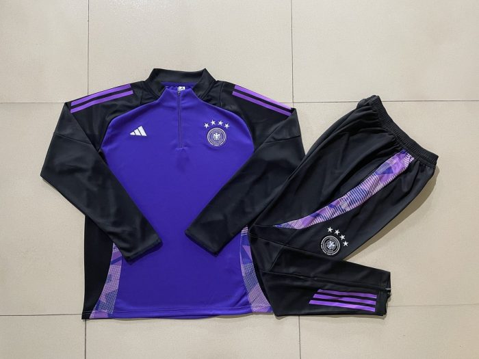 Germany 24/25 Purple Kids Training Jacket - 图片 3