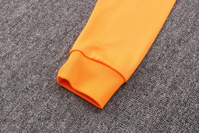 Netherlands 22-23 Yellow Long Zipper Jacket - 图片 5