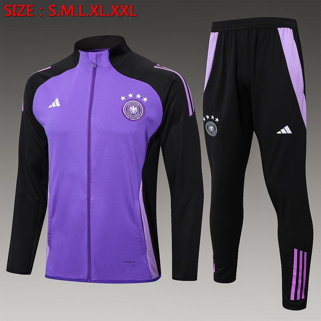 Germany 24-25 Purple Long Zip Jacket