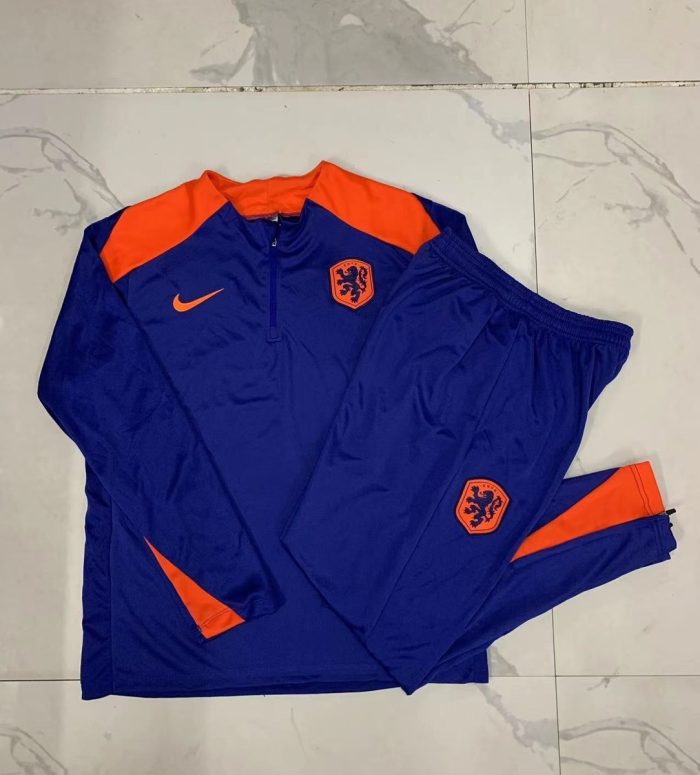 Netherlands 24/25 Half-Zip Jacket - 图片 9