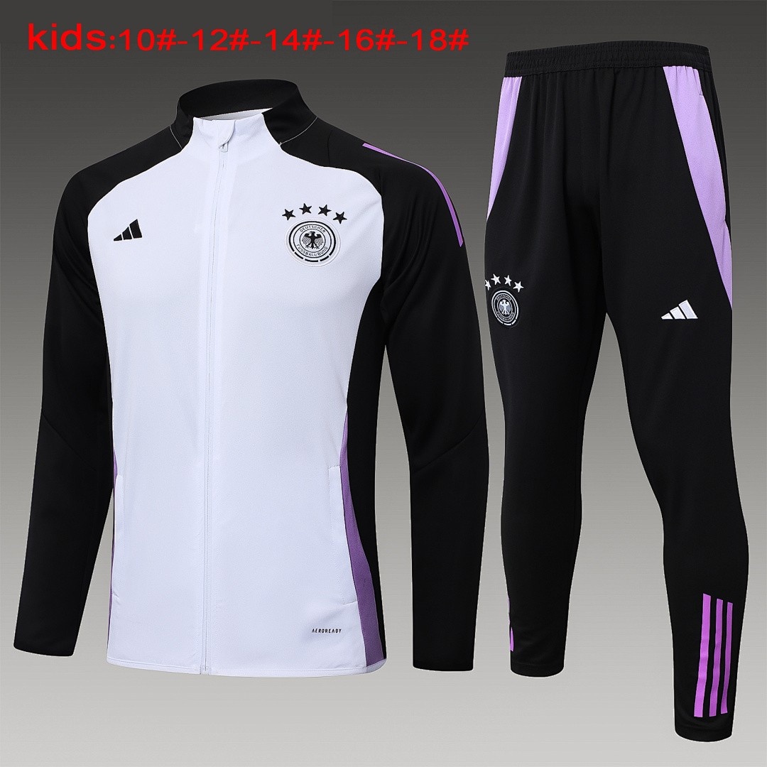 Germany 24-25 White Kids Training Suit