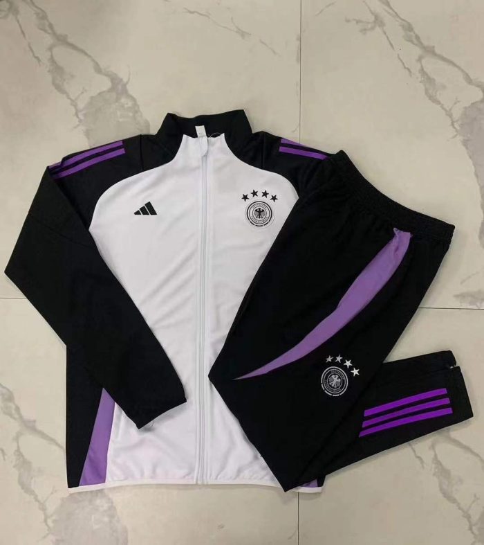 Germany 24-25 White Kids Training Suit - 图片 3