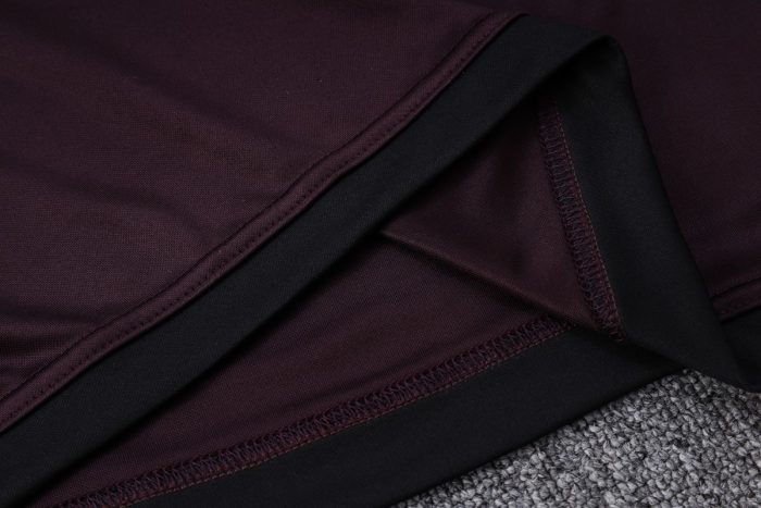 Germany 22/23 Half-Zip Jacket Dark Brown - 图片 4